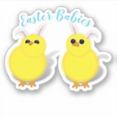 Baby Chicks Easter シール (正面)