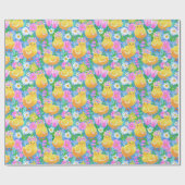 Baby Chicks Pattern | Easter Wrapping Paper ラッピングペーパー (フラット)