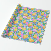 Baby Chicks Pattern | Easter Wrapping Paper ラッピングペーパー (アンロールド)