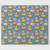 Baby Chicks Pattern | Easter Wrapping Paper ラッピングペーパー (フラット)