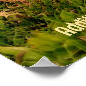 Baby Chipmunks Animal Art Personalized  ポスター (角)