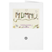 Baby Climbing the Stairs Drawing Funny Family Art (裏面)