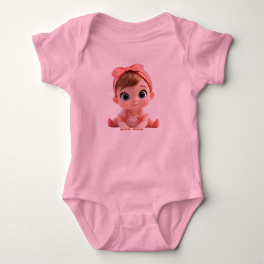 Baby clothe ベビーボディスーツ (正面)