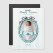 Baby & Co Birth Announcement Magnet (正面/裏面)