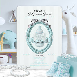 Baby & Co Modern Baby Shower Invitation 招待状