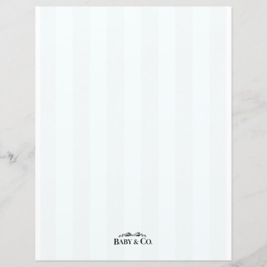 Baby & Co Sanitize Station Sign (裏面)