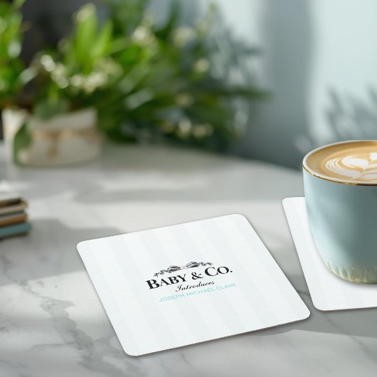 Baby & Co Sip and See  スクエアペーパーコースター