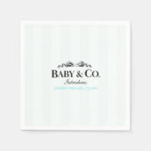 Baby & Co Sip and See  スタンダードカクテルナプキン (正面)