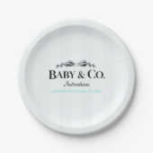 Baby & Co Sip and See  ペーパープレート (正面)