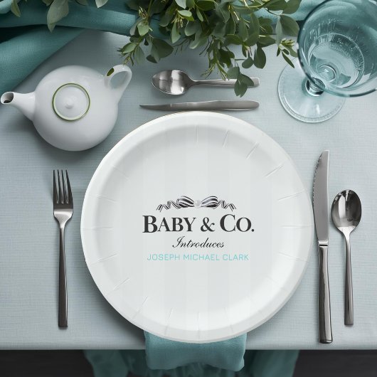 Baby & Co Sip and See  ペーパープレート