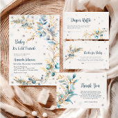 Baby Cold Outside Winter Baby Shower Thank You