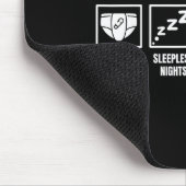 Baby Coming Soon 2026 Pregnancy Announcement Forec マウスパッド (コーナー)