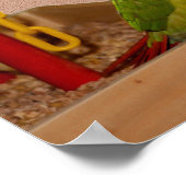 Baby Conure Parrots Bird ポスター (角)