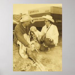 BABY COWBOY POSTER PRINT ポスター