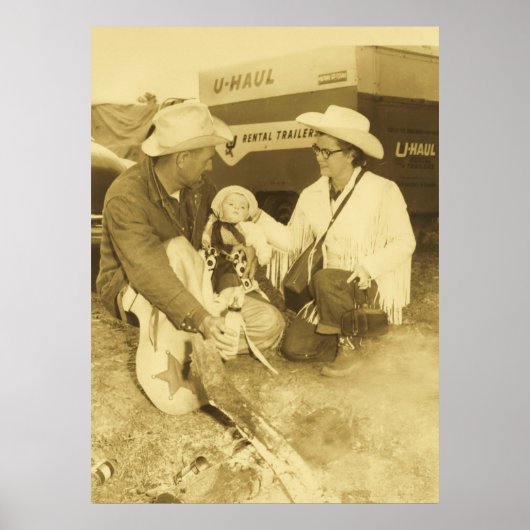 BABY COWBOY POSTER PRINT ポスター (正面)