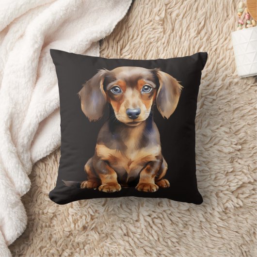 Baby Dachshund クッション (ブランケット)