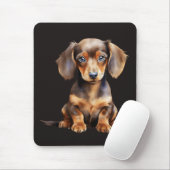 Baby Dachshund マウスパッド (マウス)