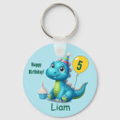 Baby Dino Birthday Photo Keychain! キーホルダー (裏面)