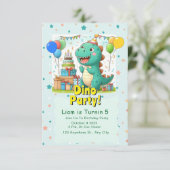 Baby Dino invitation Card! 招待状 (スタンド正面)