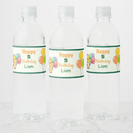 Baby Dino Water Bottle Labels ペットボトルラベル