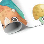 Baby dinosaur baby shower ラッピングペーパー (ロールコーナー)