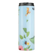 Baby Dinosaur Flower Headband Bliss タンブラー (裏面)