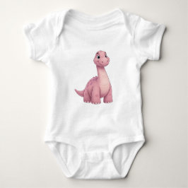 Baby Dinosaur Jersey Bodysuit - Comfort and Style  ベビーボディスーツ