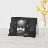 Baby DJ カード (黄色い花)