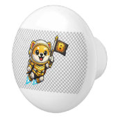 Baby Doge Astronaut セラミックノブ (右)