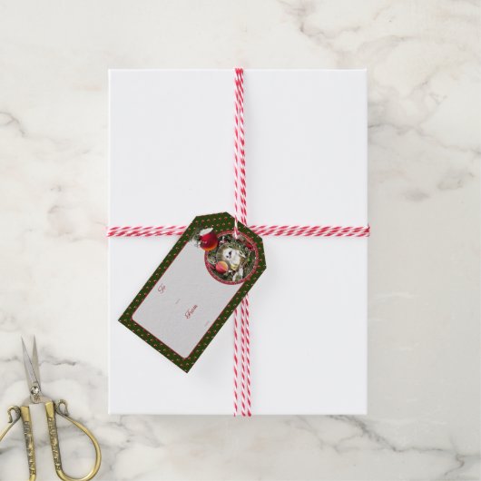 Baby Dove ギフトタグ (より糸付き)