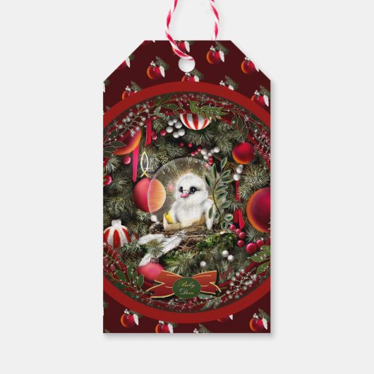 Baby Dove ギフトタグ (裏面)