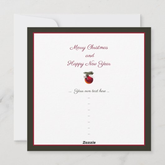 Baby Dove シーズンカード (裏面)