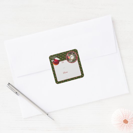 Baby Dove スクエアシール (封筒)