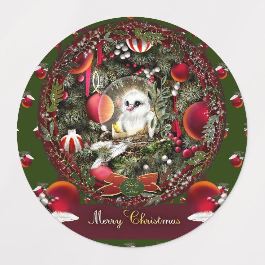 Baby Dove ラベル (デザイン1)