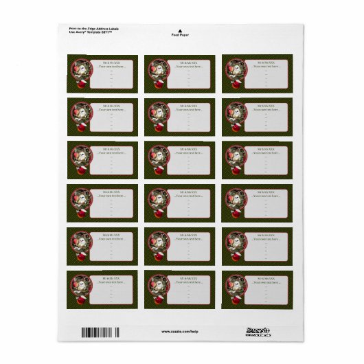 Baby Dove ラベル (フルシート)