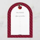 Baby Dove 招待状 (裏面)