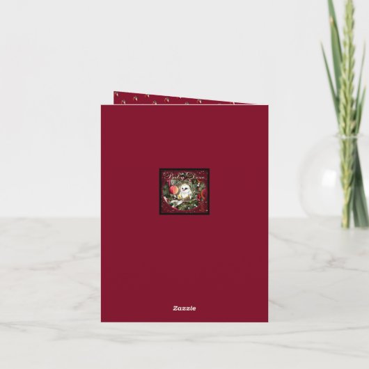 Baby Dove 招待状 (裏面)