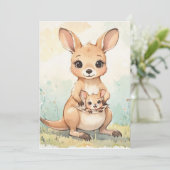 Baby Down Under Digital Download Invitation 招待状 (スタンド正面)