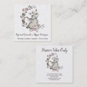 Baby Dragon スクエア名刺 (正面/裏面)