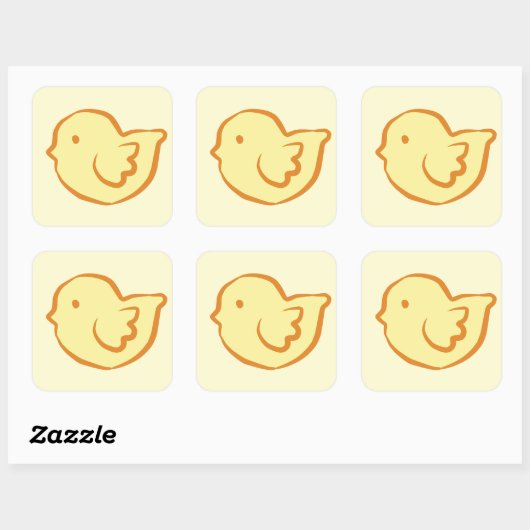 baby duck スクエアシール (シート)