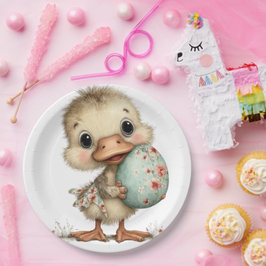 Baby Duckling ペーパープレート (パーティー)