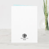 Baby Elephant Birthday Card カード (裏面)