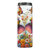 Baby Elephant Floral Heart Balloon タンブラー (裏面)