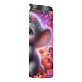 Baby Elephant Heart Gift タンブラー (回転右)