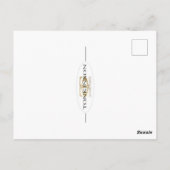 Baby Elephant with cupcakes Postcard ポストカード (裏面)