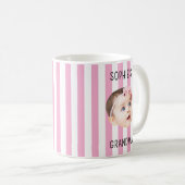 Baby Face Photo New Grandparents Mothers Day Gift  コーヒーマグカップ (正面右)