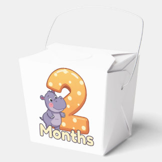 baby Favor Boxes 2 months フェイバーボックス