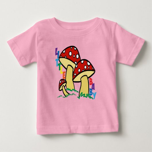  Baby Fine Jersey T-Shirt ( LITTLE BABY) ベビーTシャツ (正面)