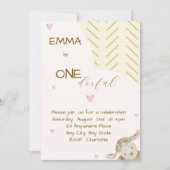 Baby First Birthday Invitation 招待状 (正面)