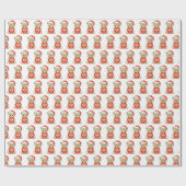 Baby First Christmas Wrapping Paper ラッピングペーパー (フラット)